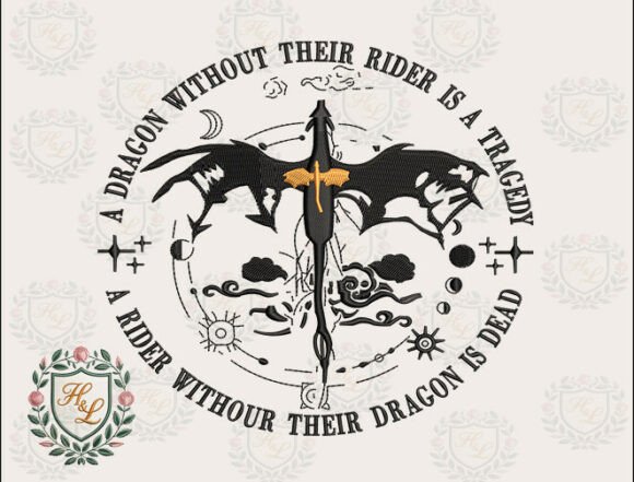 Iron Flame College Embroidery Files